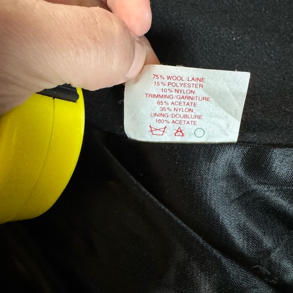 Victorian Inspired Vintage Wool Blend Blazer Coat - Picture 8 of 9